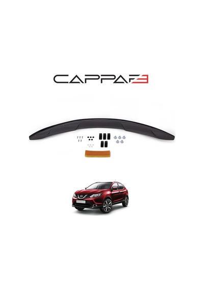 Nissan Qashqai 2014-2016 Yıl Aralığı Uyumlu Kaput Rüzgarlığı 4mm