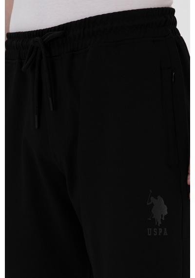 U.S. Polo Assn. Erkek Siyah Örme Şort 50300078-VR046