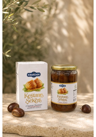 Kestane Şekeri - Şerbetli Kavanoz - 850 Gr