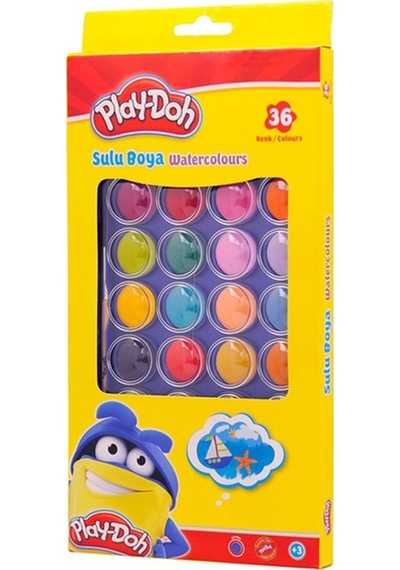 Play-doh Sulu Boya 23 Mm 36 Renk Play-su010
