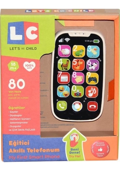 Clz193 30900 Let's Be Child - Eğitici Akıllı Telefonum +18 Ay