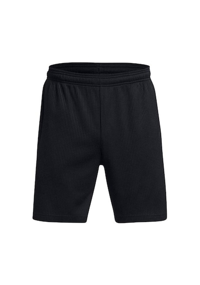 Under Armour Rival Waffle Short Erkek Şort 1383107-001 Siyah