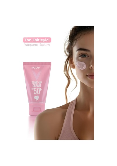 Tone-up Güneş Kremi Spf 50+ Cilt Tonu Eşitleyici Güneş Koruyucu