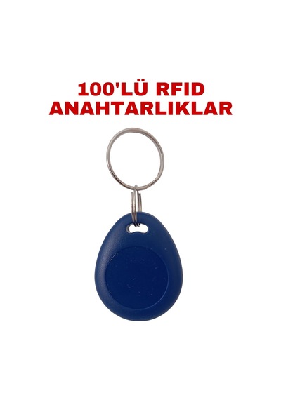 Sr-602 Yazılabilir Ve Kopyalanabilir Rfıd Proximity Anahtarlık 125 Khz Keyfob Geçiş Kontrol Çipi 100 Adet