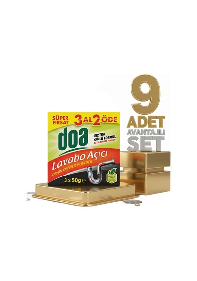 Doa Toz Lavabo Açıcı X9