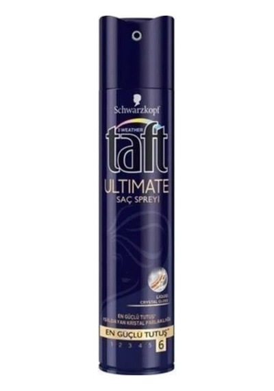 Taft Saç Spreyi 250ml. Ultimate 5+ Kristal