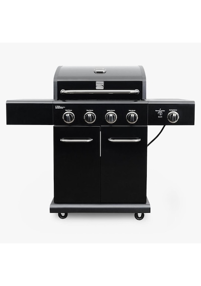 Kenmore Gazlı Barbekü 4 Ocaklı Siyah Siyah