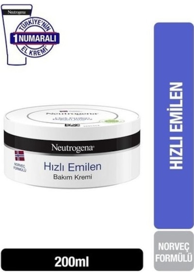 Neutrogena Norveç Hızlı Emilen Bakım Kremi 200  ML