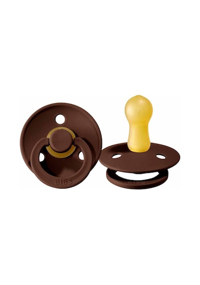 Bibs Colour Kauçuk Emzik-Mocha-0-6 Ay