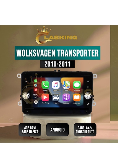 Volkswagen Transporter 2005-2017 Android Multimedia 4ram 64hafıza