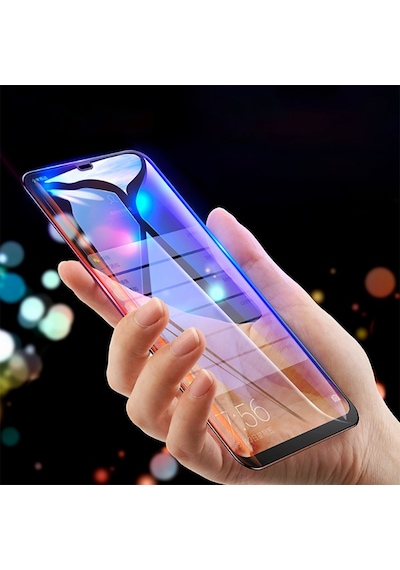 Baseus Apple Uyumlu   iPhone 11 Pro 0.3mm Rigid Edge Anti Blue Light Kırılmaz