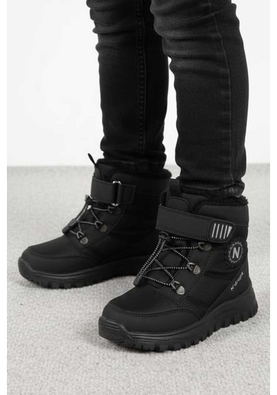 Ndrops Yseyl015 Outdoor Çocuk Bot Siyah Siyah