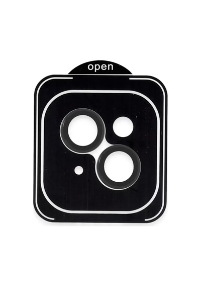 Apple iPhone Uyumlu 13 Pvd Metal Kamera Lens - Siyah