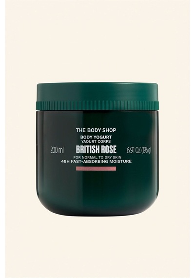 The Body Shop British Rose Body Yogurt 15 Saniyede Emilen Vücut Nemlendiricisi 200 Ml