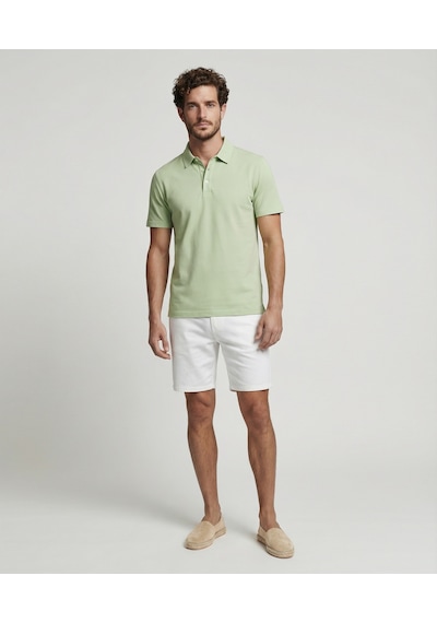 Yargıcı Regular Polo Yaka Kısa Kol T-shirt 26yets9005x 089 Yeşil
