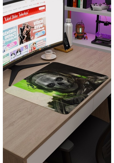 Call Of Duty Kaymaz Dikişli Kauçuk Oyuncu Mousepad V2 - 48x40 Xl Gaming Mouse Pad Fare Altlığı