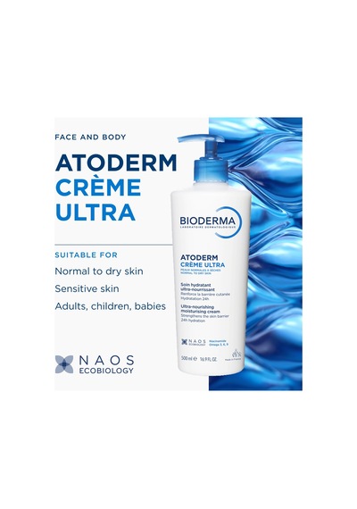 Bioderma Atoderm Cream Ultra Normal Ve Kuru Ciltler İçin Nemlendi 500