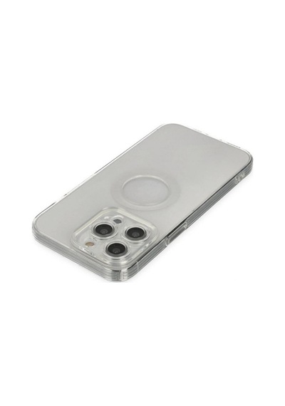 Apple İphone Uyumlu 14 Pro Kılıf Santa Lens Silikon - Şeffaf Çok Renkli