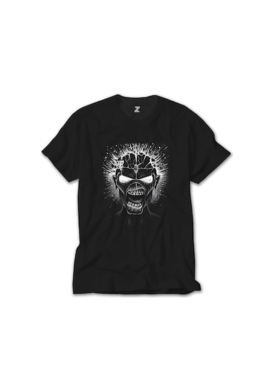 Iron Maiden Skull Siyah Tişört