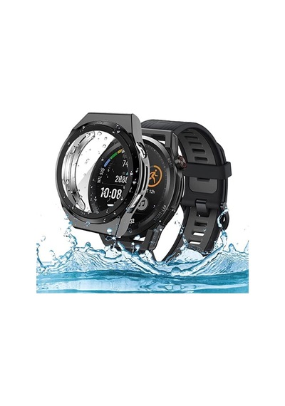 Huawei Watch Gt Runner İle Uyumlu Watch Gard 02 Ekran Koruyucu Siyah Çok Renkli