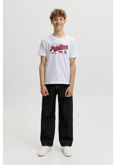 Jack & Jones Junior Jack&jones Junior Erkek Çocuk Tişört 12299576 BEYAZ