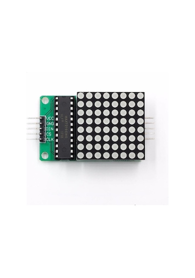 Max7219 Nokta Led Matris Modül Dot Matrix 5v Ortak Katot 8x8 64 Nokta Led Ekran Saat