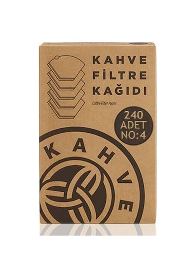 Dünyası Filtre Kahve Kağıdı No:4, 240 Adet 80'li 3 Adet Diğer