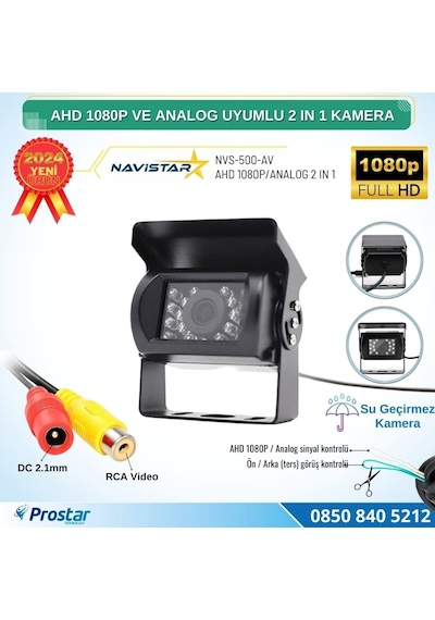 Şapkalı Ahd 1080p Ve Analog Pal Çevirilebilir Gece Görüşlü Av Gi