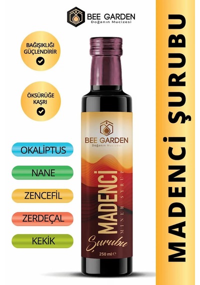 Bee Garden Madenci Şurubu 250 Ml