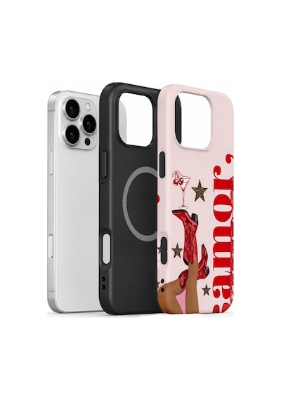 Velvoria Valestra Amour Leopar Apple Apple iPhone Uyumlu 16 Pro Max Magsafe Koruma Kılıfı Valestra Magline - Amour Leopar