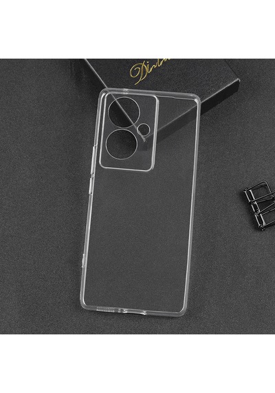 Realme Note 60 Zore Şeffaf Süper Silikon Kapak