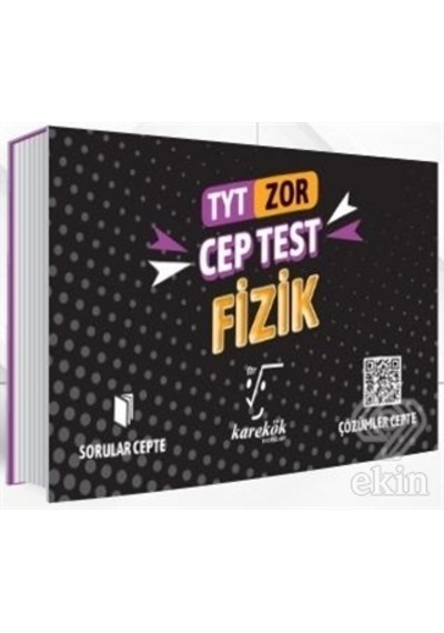 TYT Zor Fizik Cep Test -  Karekök Eğitim Yayın