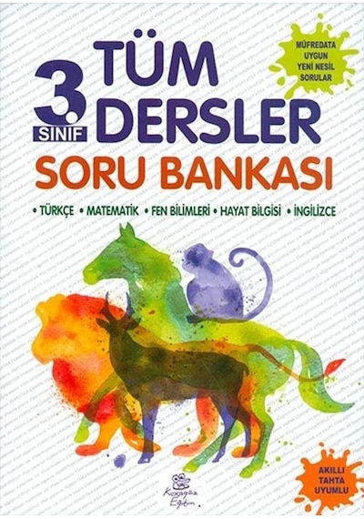 3.Sınıf Tüm Dersler Soru Bankası -  Kocagöz Eğitim Yayınları