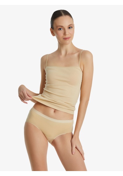 Blackspade 1306 Kadın Essential Midi Slip Ten Ten