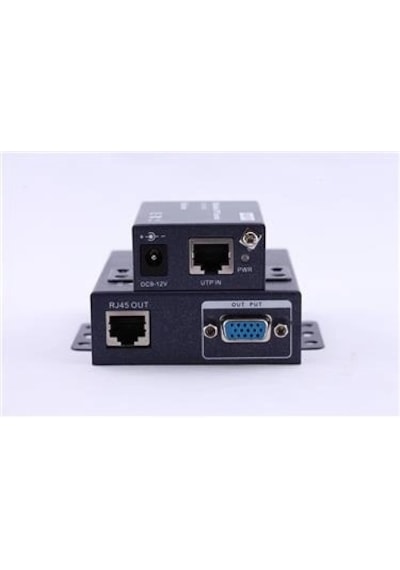 Vcom Dd191 Vga Rj45 Cat5e-6 Extender Metal 100m Uzatıcı