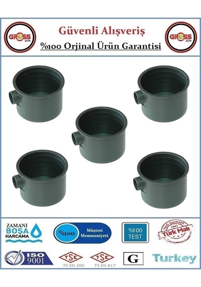 Anahtar Buat Kasası - Sıva Altı - 5 Adet