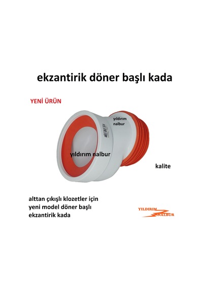 Eksantirik Kada Ekzantrik Kada Kaydırmalı Klozet Gider Kadası Tuv