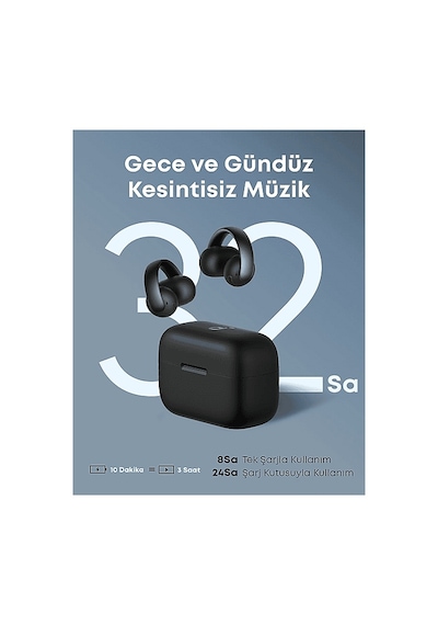 Anker Soundcore Aeroclip Bluetooth 5.4 Kulak İçi Kulaklık