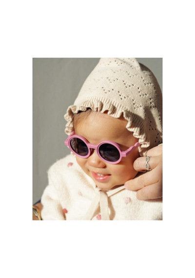 Olivio&co Classic Round Bebek Güneş Gözlüğü - Rock Rose Pembe