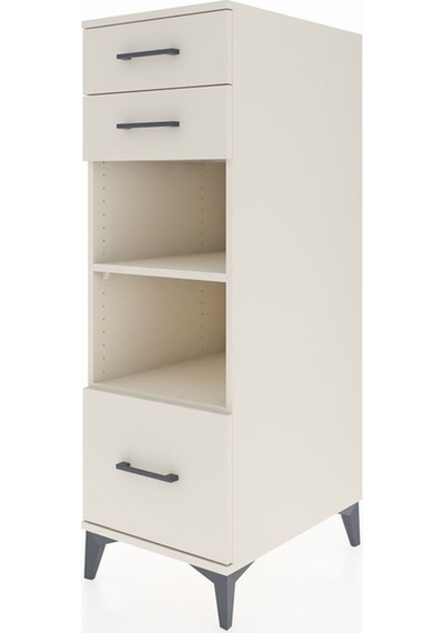 Kronos Dolap 2 Raflı 3 Çekmeceli 44x59x134 Aytaşı-aytaşı Aytaşı