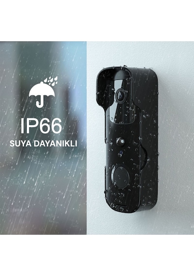 Bd-10 Akıllı Görüntülü Kapı Zili 1080p