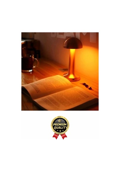 Özel Üretim Dokunmatik Şarjlı Dekoratif 3 Modlu 23 Cm X 9 Cm Modern Aç/kapa Butonlu Led Masa Lambası Diğer