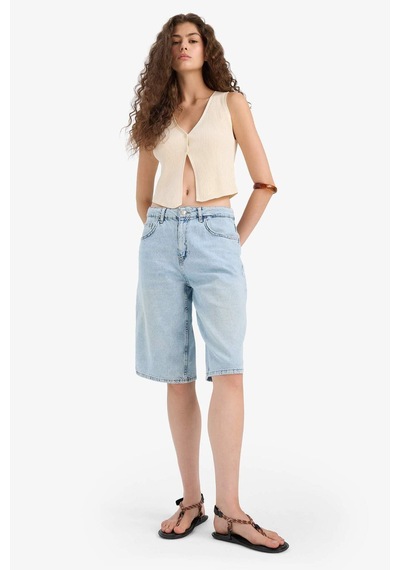 Defacto Coool Slim Fit Dar Kesim V Yaka Yelek E4738ax25sper105 Ekru