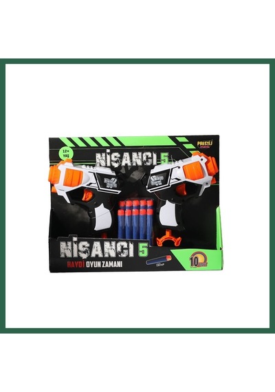 Bezos 6060 2li Nişancı Dart Fırlatıcı -prestij Bzs01