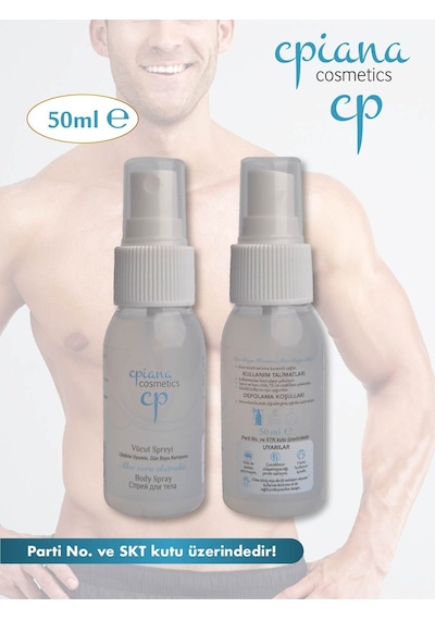 Cpiana Vücut Sprey Erkek Ter Önleyici 50ml