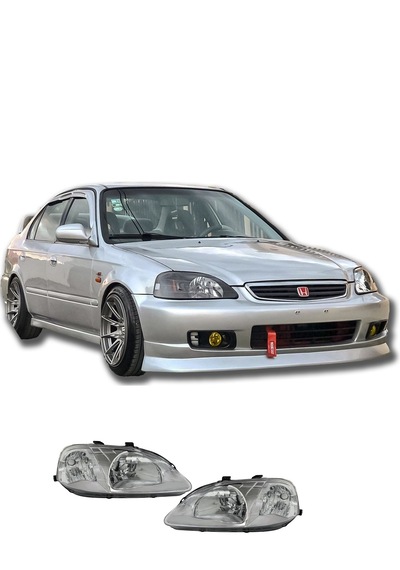 Honda Civic 1999.2001 Uyumlu Oem Tip Krom Far