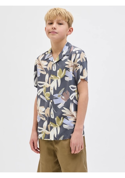 Jack & Jones Jack&jones Jorluke Varenna Erkek Çocuk Gömlek 12274225 Gri