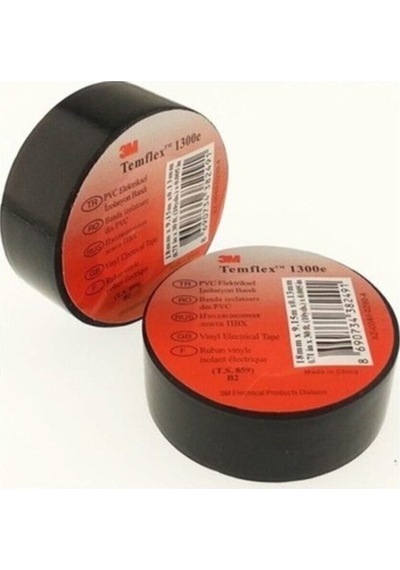 3m Temflex 1300 Cpvc Bant Elektrik Izole Bandı 10 Lu