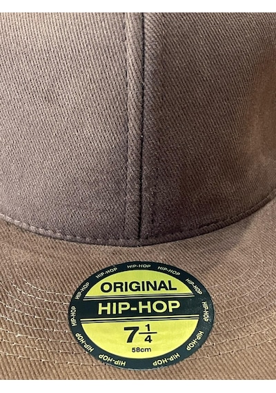 Hamze Hip Hop Snapback Rapper Basket Cap Şapka Unisex Kahverengi