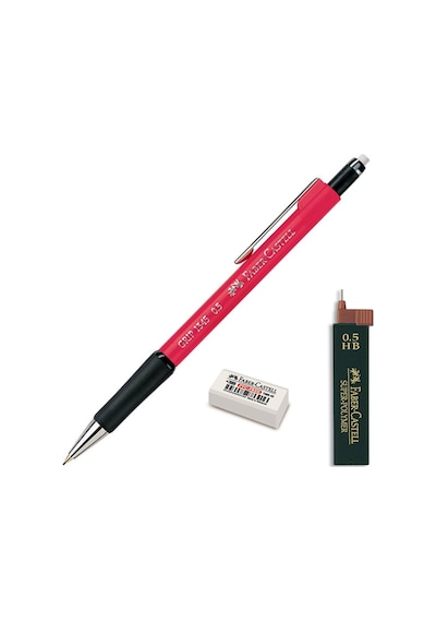 Faber Grip Iı 1345 0.5 Uçlu Kalem Seti Kırmızı 5091207100 Kırmızı